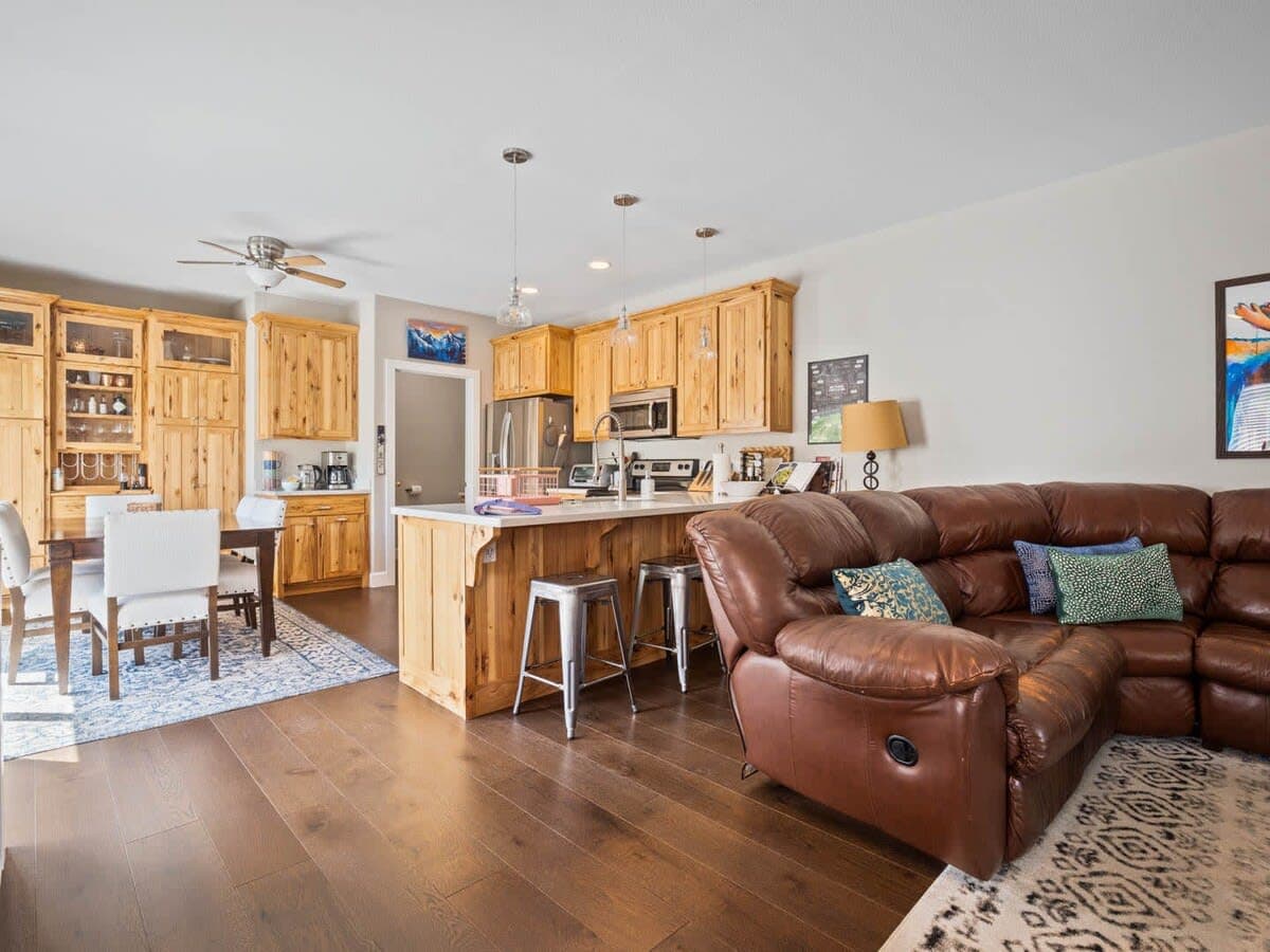 Living Room and Kitchen