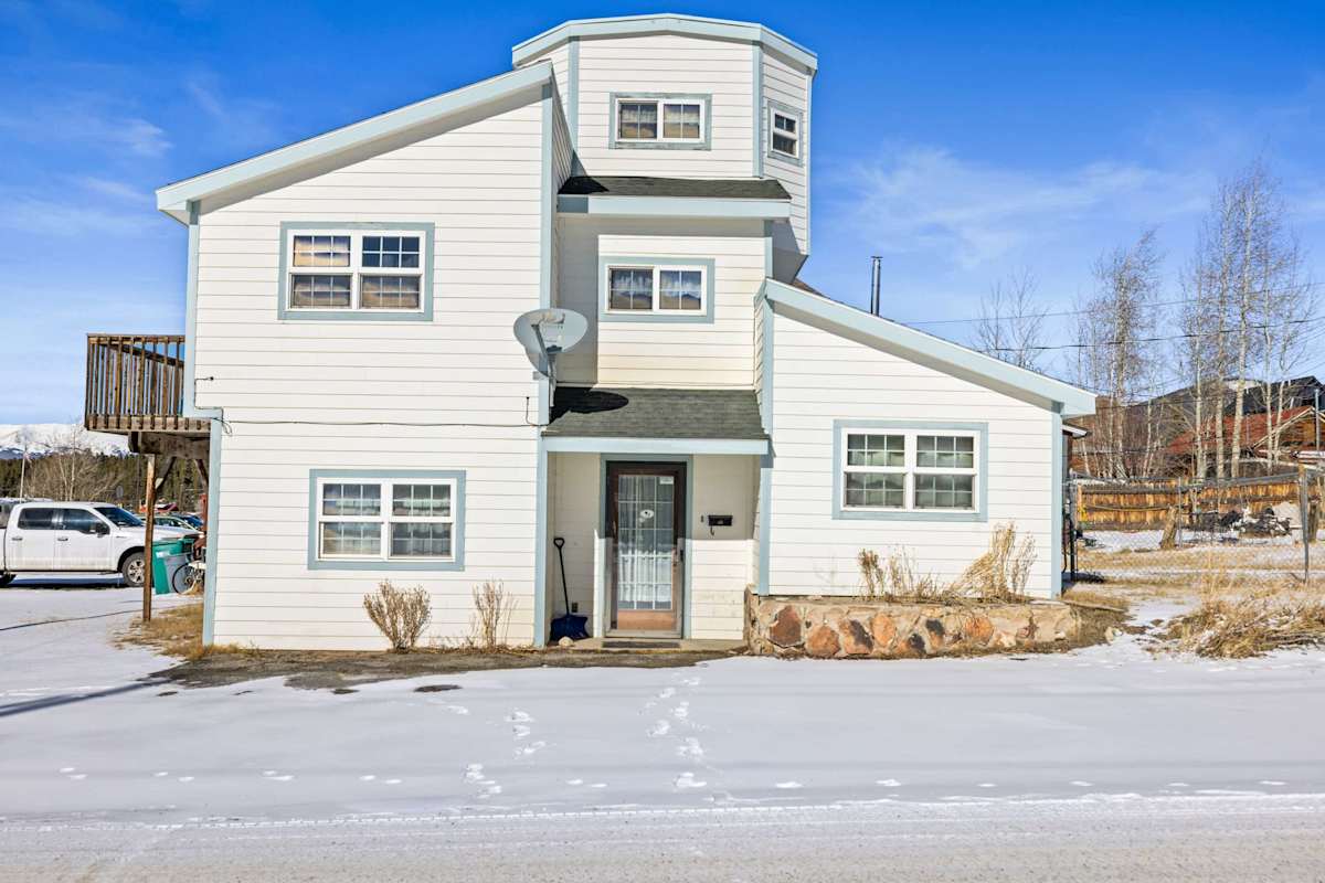 【Exterior】 Multi-level home on E 12th — north edge of downtown, 8 min walk to Harrison Ave.
