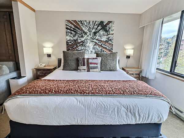 King-size bed | Listed with @BookTraverse