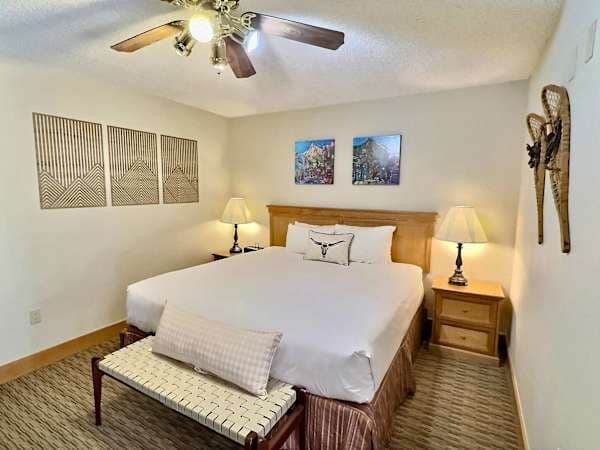 Separate cozy sleeping area to relax | Listed with @BookTraverse