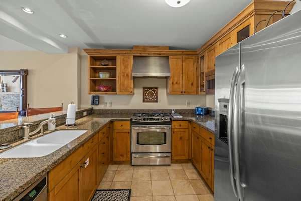 well-stocked kitchen | Listed with @BookTraverse