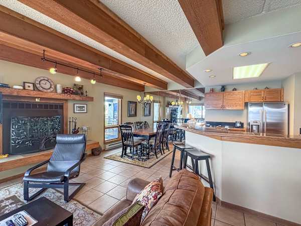 Open Concept kitchen and living that is light and bright with Mountain views! | Listed with @BookTraverse