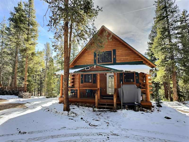 Mountain Log Home-Among Lodgepole Pines