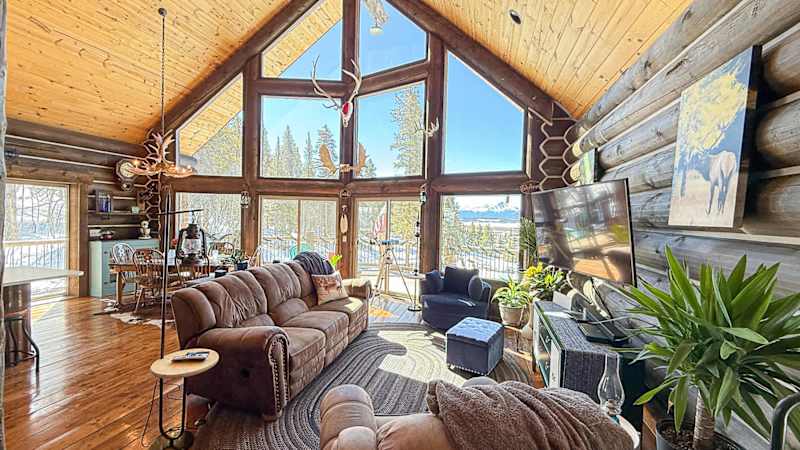 The Tennessee Pass A-frame Cabin — 9 Acres | Mt Elbert Views | Wood Stove | Sleeps 4