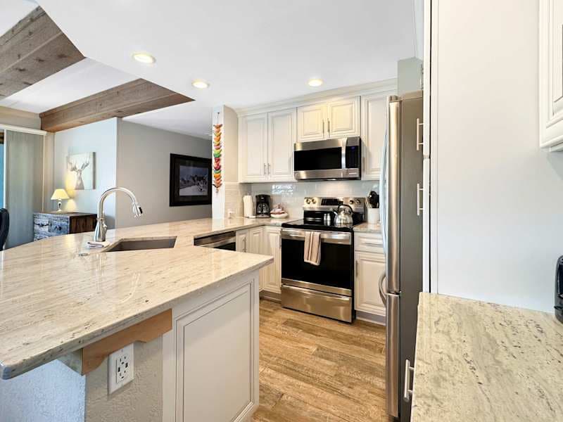 Modern Finishes and Cozy Vibes Plaza 2 BR mtn view