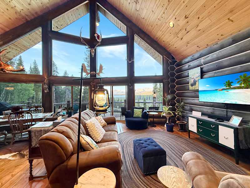 The Tennessee Pass A-frame Cabin — 9 Acres | Mt Elbert Views | Wood Stove | Sleeps 4